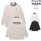 muta MARINE GOLF ムータマリンゴルフ ゴルフウェア メンズ レディース UNISEX ウォームジャージ モックネックプルオーバー 長袖シャツ 2WAYストレッチ 裏起毛 mgsg-251238
