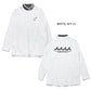 muta MARINE GOLF ムータマリンゴルフ ゴルフウェア メンズ レディース UNISEX ウォームジャージ モックネックプルオーバー 長袖シャツ 2WAYストレッチ 裏起毛 mgsg-251238
