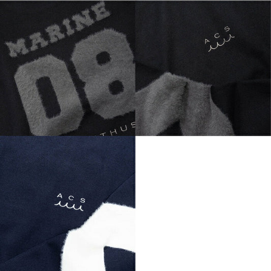 muta MARINE GOLF ムータマリンゴルフ ゴルフウェア メンズ レディース ユニセックス ニット ACANTHUS × muta MARINE Arm Line Knit MMAC-MA2435