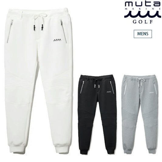 muta MARINE GOLF ムータマリンゴルフ ゴルフウェア メンズ ACANTHUS × muta MARINE Double-knit Biker Pants イージーバイカーパンツ ストレッチ 保温 断熱 MMAC-MA2533