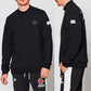 muta MARINE GOLF ムータマリンゴルフ ゴルフウェア メンズ ACANTHUS × muta MARINE Mockneck Sweatshirts [全2色] 国産起毛裏毛 保温性 モックネックスウェット 上品 コラボ MMAC-MA2535
