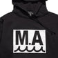 muta MARINE GOLF ムータマリンゴルフ メンズ レディース パーカー ACANTHUS × muta MARINE MA Logo Hooded Sweatshirts コラボ 裏起毛 軽量 スウェットパーカー MMAC-MA2537