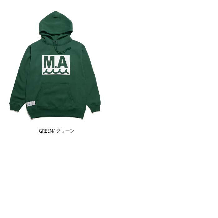 muta MARINE GOLF ムータマリンゴルフ メンズ レディース パーカー ACANTHUS × muta MARINE MA Logo Hooded Sweatshirts コラボ 裏起毛 軽量 スウェットパーカー MMAC-MA2537
