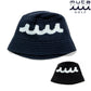 muta MARINE GOLF ムータマリンゴルフ   ゴルフウェア メンズ レディース ACANTHUS × muta MARINE Logo Knit Bucket Hat ニット バケットハット 日本製 MMAC-MA2543