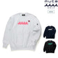 muta MARINE GOLF ムータマリンゴルフ ゴルフウェア メンズ ACANTHUS × muta MARINE Sweet Logo Crewneck Sweatshirts プルオーバーパーカー ヘビーウェイトスウェット MMAC-MA2546