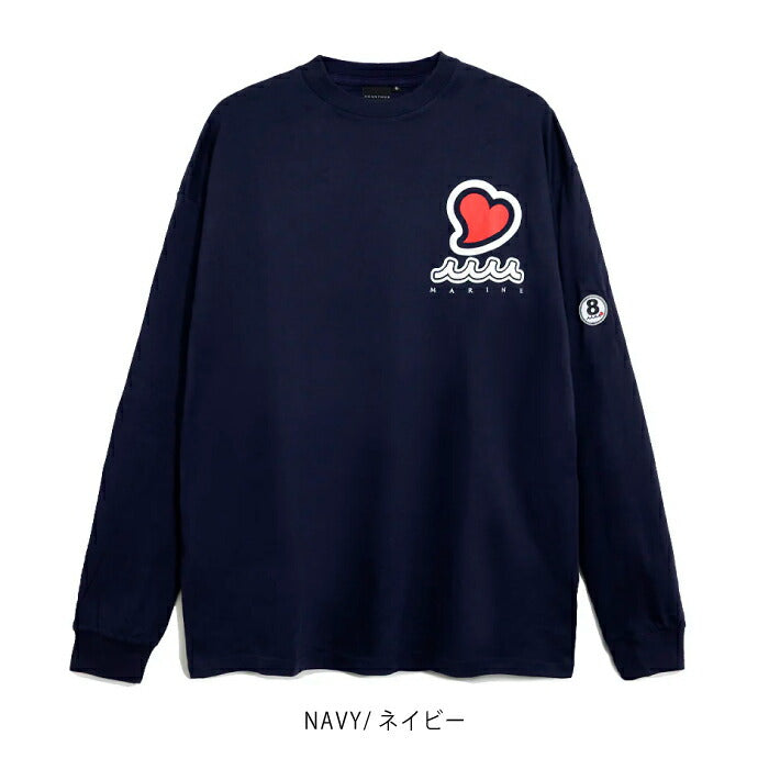 muta MARINE GOLF ムータマリンゴルフゴルフウェア メンズ ACANTHUS × muta MARINE Sweet Logo L/S Tee Tシャツ MMAC-MA2547