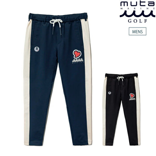 muta MARINE GOLF ムータマリンゴルフ ゴルフウェア メンズ ACANTHUS × muta MARINE Sweet Logo Sideline Pants ラインパンツ MMAC-MA2548
