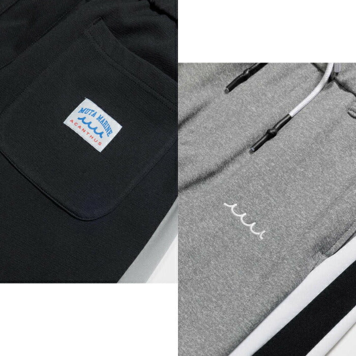 muta MARINE GOLF ムータマリンゴルフ ゴルフウェア メンズ ACANTHUS × muta MARINE Track Pants ロングパンツ ストレッチ性 吸水速乾 防シワ ウォッシャブル性 mmac-ma2608