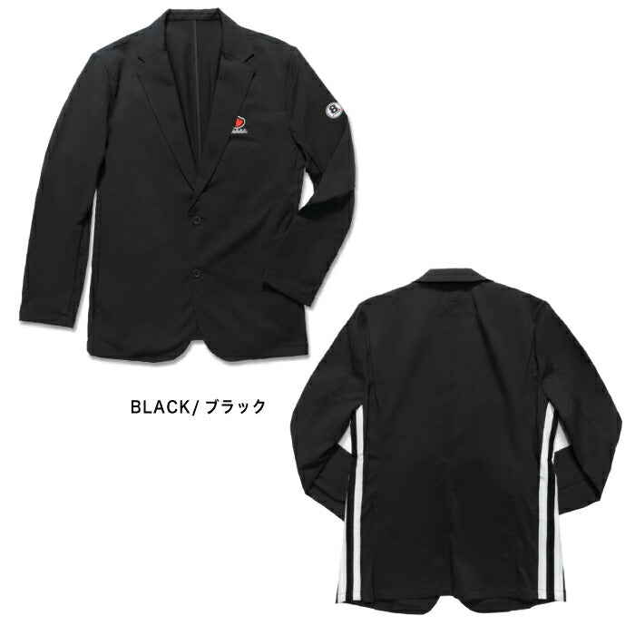 muta MARINE GOLF ムータマリンゴルフ ゴルフウェア メンズ ACANTHUS × muta MARINE Sweet Tailored JKT テーラードジャケット イージーケア素材 日本製 セットアップ対応 セットアップ対応 mmac-ma2625