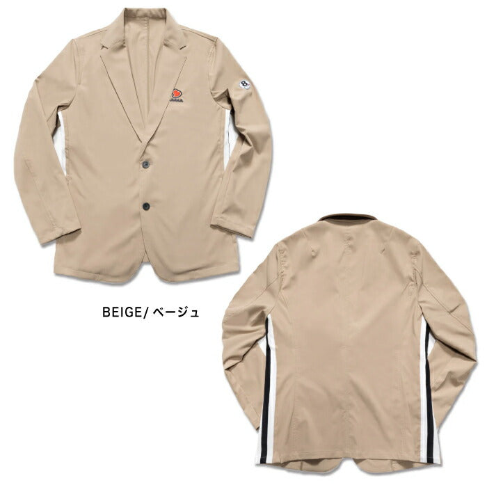 muta MARINE GOLF ムータマリンゴルフ ゴルフウェア メンズ ACANTHUS × muta MARINE Sweet Tailored JKT テーラードジャケット イージーケア素材 日本製 セットアップ対応 セットアップ対応 mmac-ma2625