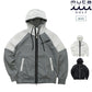 muta MARINE GOLF ムータマリンゴルフ ゴルフウェア メンズ ACANTHUS × muta MARINE Double-knit Biker parka ジップアップバイカーパーカー ダンボール素材 保温性 断熱性 mmac-ma2652