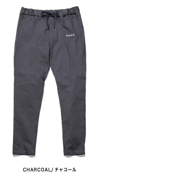 muta MARINE GOLF ムータマリンゴルフ ゴルフウェア メンズ ACANTHUS × muta MARINE Easy Tight Pants イージータイトロングパンツ チノストレッチ素材 ウエストドローコード フロントファスナー開き仕様 mmac-ma2654