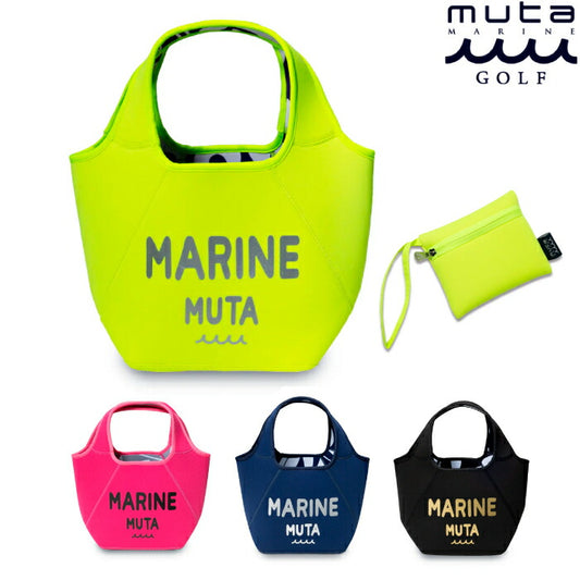 muta MARINE GOLF ムータマリンゴルフ メンズ レディース リバーシブル ミニトートバッグ ポーチ付 カートバッグ ネオプレン素材 mmav-211147