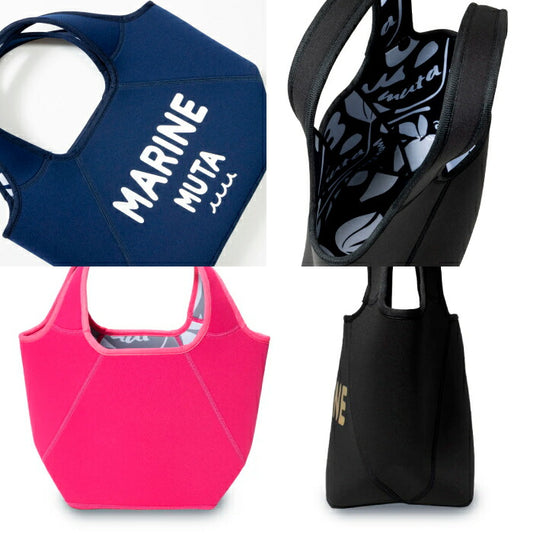 muta MARINE GOLF ムータマリンゴルフ メンズ レディース リバーシブル ミニトートバッグ ポーチ付 カートバッグ ネオプレン素材 mmav-211147