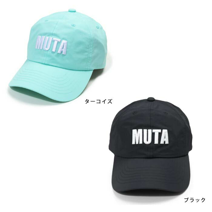 muta MARINE GOLF ムータマリンゴルフ ゴルフキャップ 帽子 メンズ レディース ユニセックス ナイロン ロゴキャップ MMAV-622159