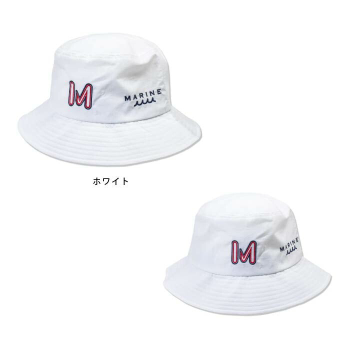muta MARINE GOLF ムータマリンゴルフ ゴルフハット 帽子 メンズ レディース ユニセックス Mロゴ バケットハット [全4色] 軽量 撥水 MMAV-624025