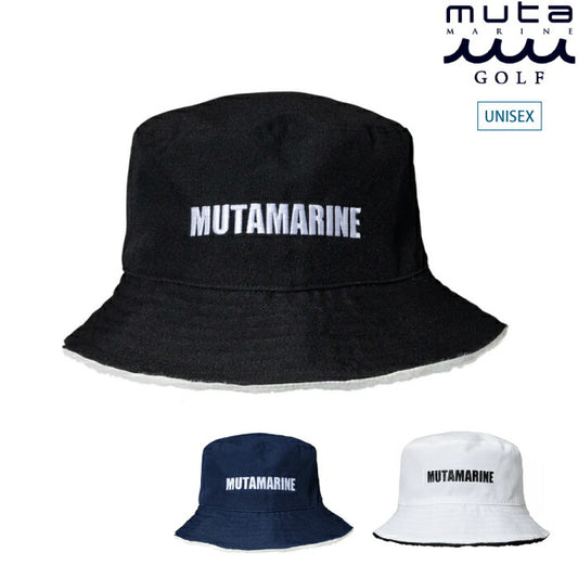 muta MARINE GOLF ムータマリンゴルフ ゴルフウェア メンズ レディースエコファーライニング バケットハット 防寒対策 MMAV-624047