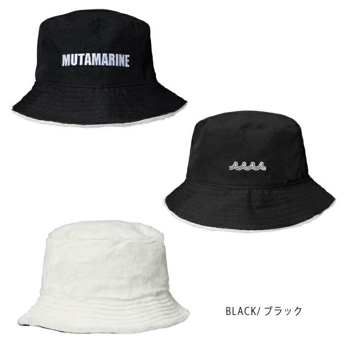 muta MARINE GOLF ムータマリンゴルフ ゴルフウェア メンズ レディースエコファーライニング バケットハット 防寒対策 MMAV-624047