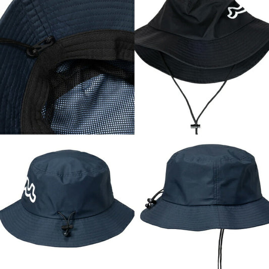 muta MARINE GOLF ムータマリンゴルフ メンズ レディース レインバケットハット 帽子 撥水 防水性能 サイズ調整可能 MMAV-624058