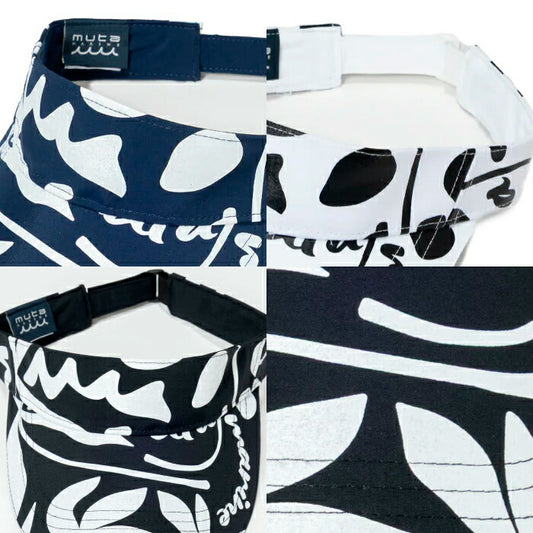 muta MARINE GOLF ムータマリンゴルフ ゴルフウェア メンズ レディース フローラル バイザー アジャスター調整可能 MMAV-624059