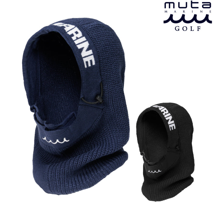 muta MARINE GOLF ムータマリンゴルフ メンズ レディース ニットバラクラバ 帽子 保温 フィット感調整可能 mmav-624067