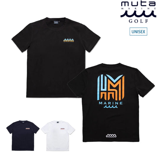 muta MARINE GOLF ムータマリンゴルフ メンズ レディース MAZE MM Tシャツ [全3色]  ストレッチ MMAX-434325