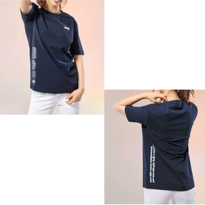 muta MARINE GOLF ムータマリンゴルフ メンズ レディース サイドロゴ Tシャツ [全3色] MMAX-434331