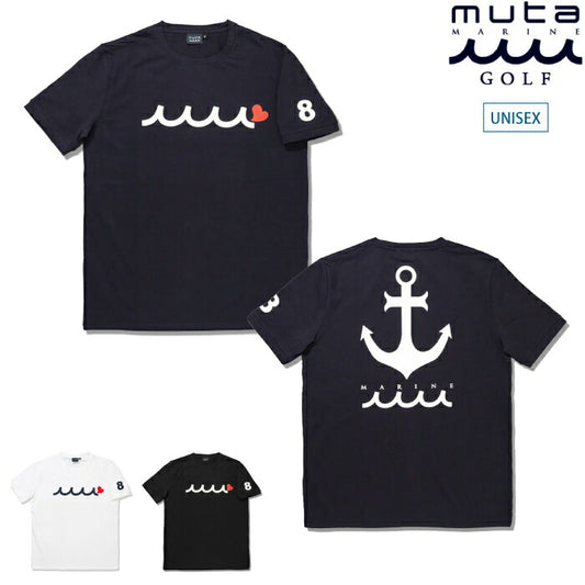 muta MARINE GOLF ムータマリンゴルフ メンズ レディース EARLY WAVE Tシャツ [全3色] ストレッチ MMAX-434345