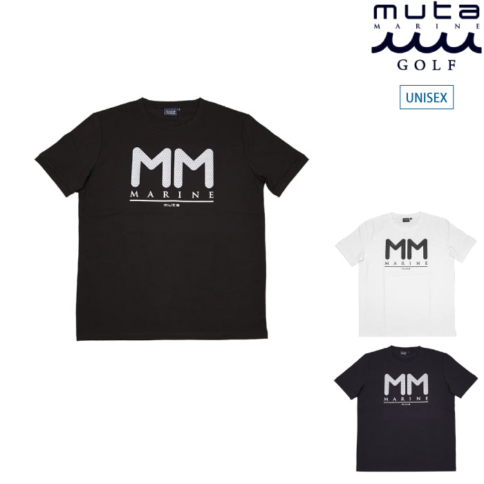 muta MARINE GOLF ムータマリンゴルフ メンズ レディース　3D MM Tシャツ [全3色] ストレッチ MMAX-434379