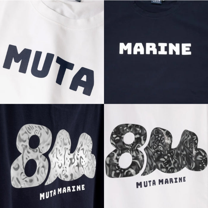 muta MARINE GOLF ムータマリンゴルフ メンズ レディース ユニセックス ゴルフウェア 半袖 FUSION ロゴTシャツ MMAX-434459