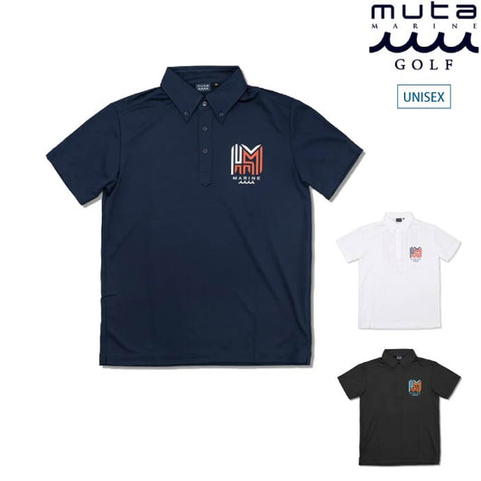 muta MARINE GOLF ムータマリンゴルフ メンズ レディース MAZE MM ポロシャツ [全3色]  MMAX-446184