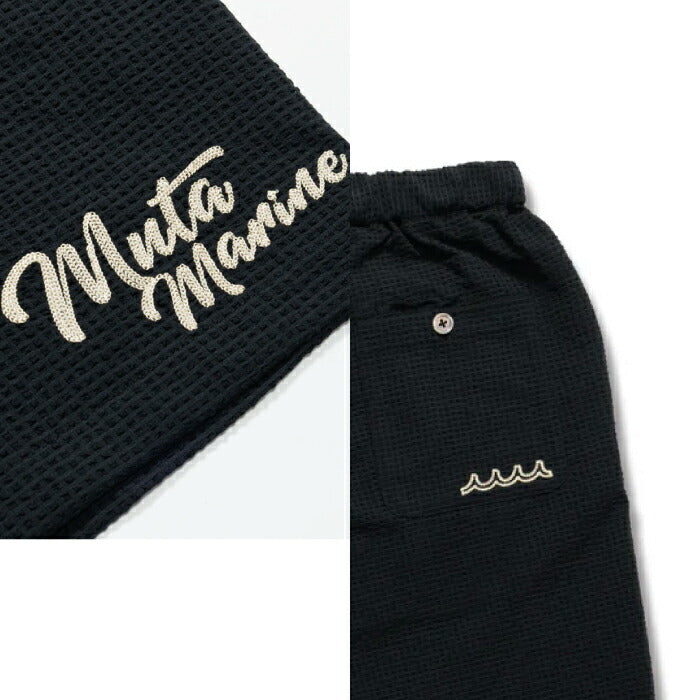 muta MARINE GOLF ムータマリンゴルフ ゴルフウェア メンズ シアサッカー イージーショーツ ショートパンツ 清涼感 ゆったりシルエット セットアップ対応 mmbg-444386