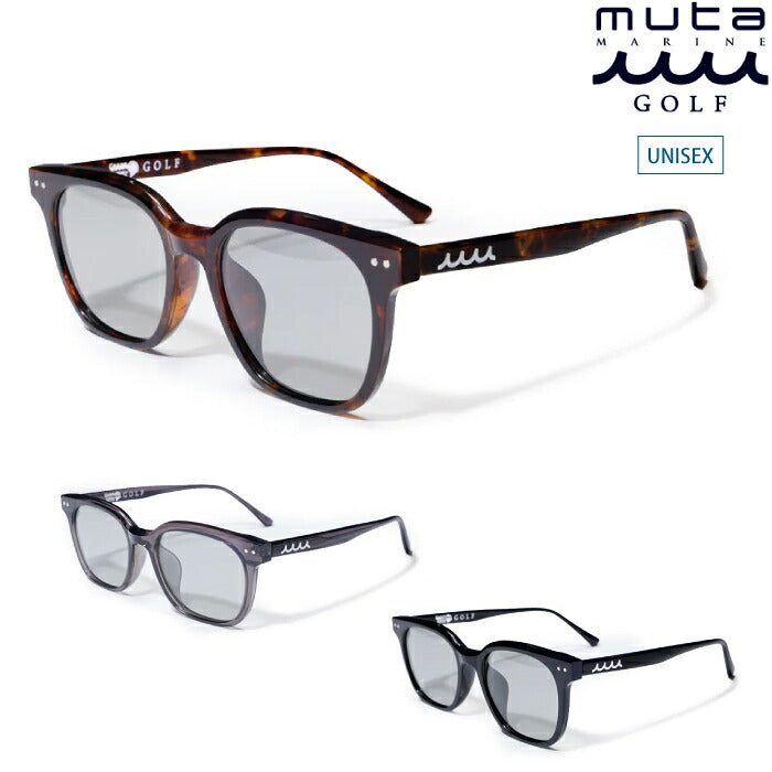 muta MARINE GOLF ムータマリンゴルフ メンズ レディース ユニセックス ELEBROU × muta MARINE GOLF SHINE POLARIZED SUNGLASSES(調光偏光レンズ) サングラス 調光 偏光 UVカット ブルーライトカット エレブロ コラボ mmeb-528013