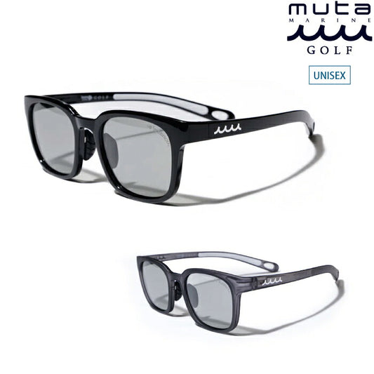 muta MARINE GOLF ムータマリンゴルフ メンズ レディース ユニセックス ELEBROU × muta MARINE GOLF THE PRESTIGE STANDARD (調光偏光レンズ) サングラス 調光 偏光 UVカット ブルーライトカット エレブロ コラボ 日本製 mmeb-528016