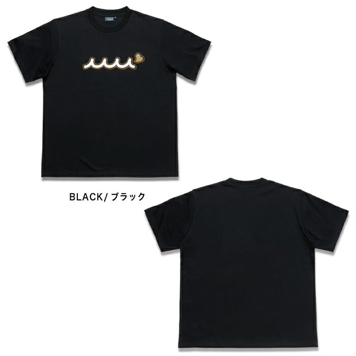 muta MARINE GOLF ムータマリンゴルフ ゴルフウェア メンズ メタルロゴ スムースコットンTシャツ 半袖シャツ ワイドシルエット 日本製 mmjc-434795