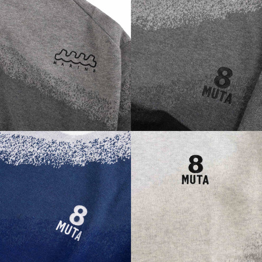 muta MARINE GOLF ムータマリンゴルフ メンズ グラデーション クルーネックセーター [全3色] MMJC-443288