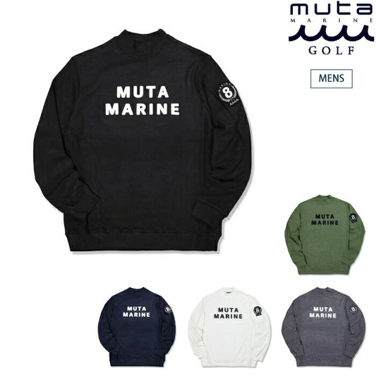 muta MARINE GOLF ムータマリンゴルフ メンズ ライトニット モックネックプルオーバー [全5色] MMJC-443293