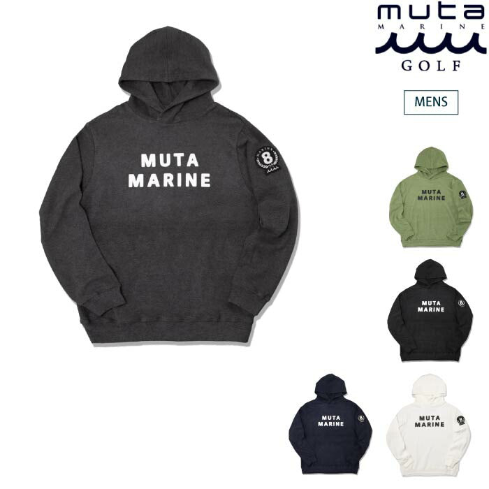 muta MARINE GOLF ムータマリンゴルフ メンズ ライトニット プルオーバーパーカー [全5色] MMJC-443295