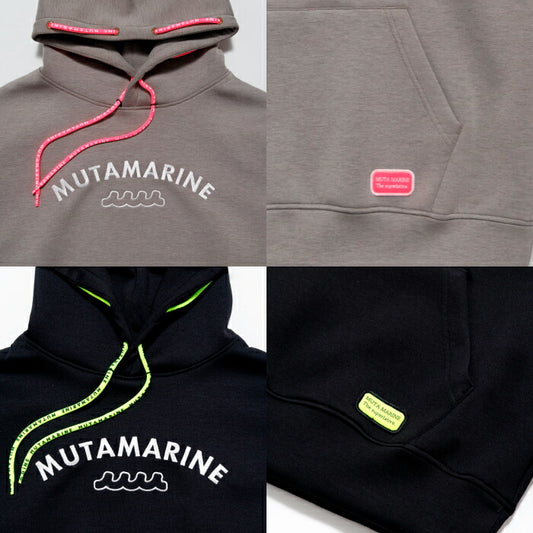 muta MARINE GOLF ムータマリンゴルフ ゴルフウェア メンズ アラウンドスピンドル プルパーカー スウェットパーカー 刺繡ワッペン MMJC-443676