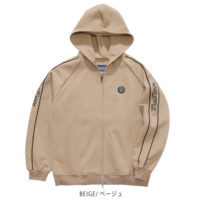 muta MARINE GOLF ムータマリンゴルフ ゴルフウェア メンズ ダウンファブリック ジップパーカー 保温性 透湿性 吸湿発熱性 耐水性 ストレッチ性 セットアップ対応 mmjc-443763