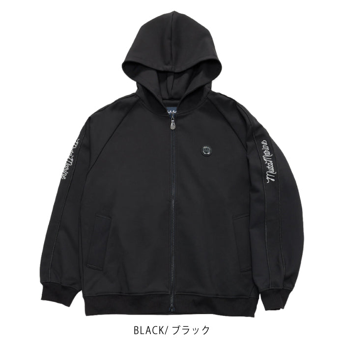 muta MARINE GOLF ムータマリンゴルフ ゴルフウェア メンズ ダウンファブリック ジップパーカー 保温性 透湿性 吸湿発熱性 耐水性 ストレッチ性 セットアップ対応 mmjc-443763
