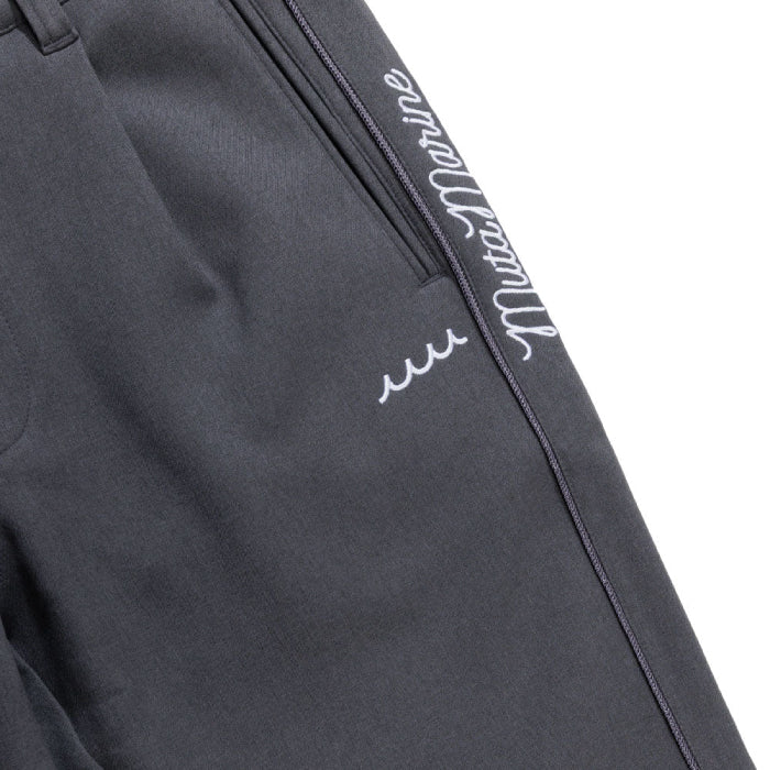 muta MARINE GOLF ムータマリンゴルフ ゴルフウェア メンズ ダウンファブリック スラックス ロングパンツ 保温性 透湿性 吸湿発熱性 耐水性 ストレッチ性 ウォッシャブル セットアップ対応 mmjc-444445