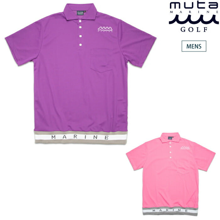 muta MARINE GOLF ムータマリンゴルフ ゴルフウェア メンズ ヘムリブ