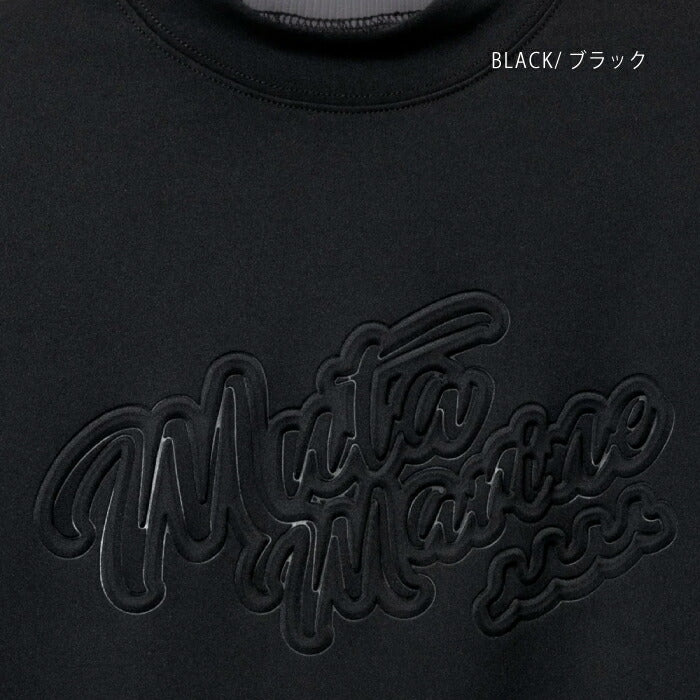 muta MARINE GOLF ムータマリンゴルフ ゴルフウェア メンズ アイテム名 エンボス スムースダンボール モックネックプルオーバー セットアップ対応 MMJC-446461