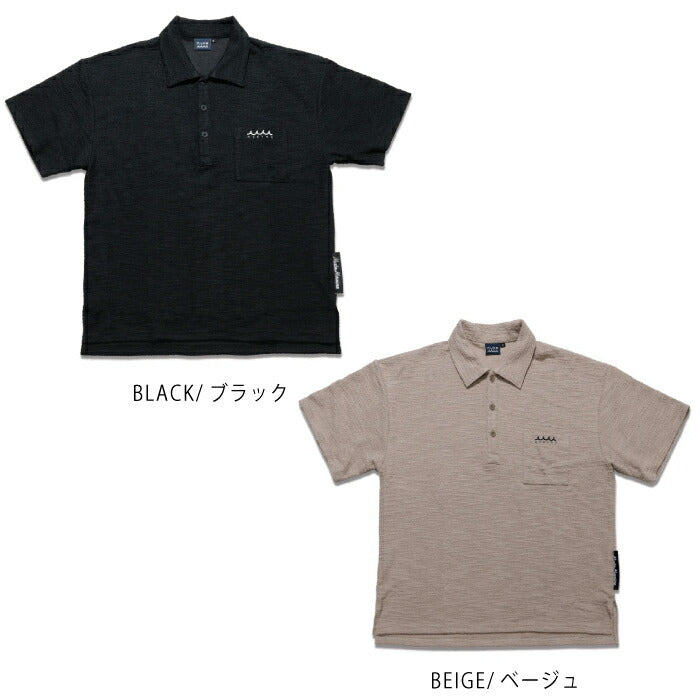 muta MARINE GOLF ムータマリンゴルフ ゴルフウェア メンズ ジャージーツイード ポロシャツ 半袖シャツ 伸縮性 シンプル 軽やかな着心地 mmjc-446828