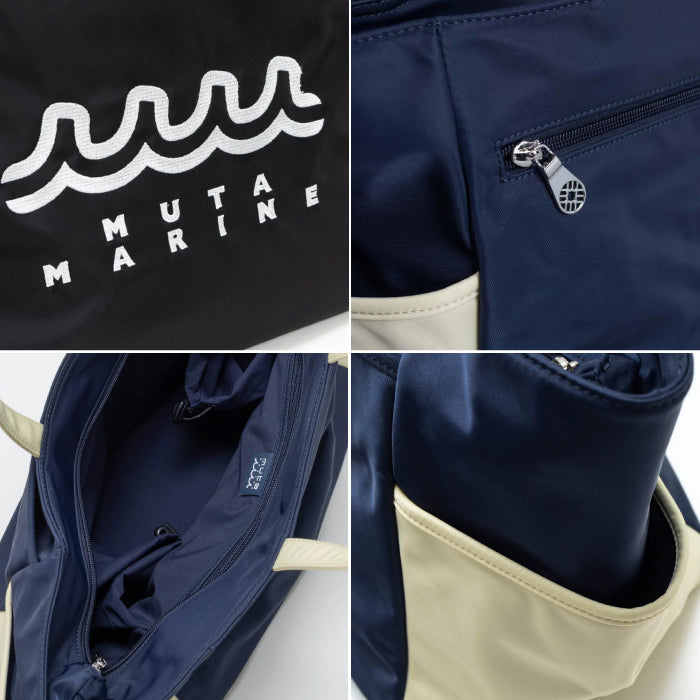muta MARINE GOLF ムータマリンゴルフ メンズ レディース ポケットトートバッグ (Mサイズ) [全3色] MMMK-221058