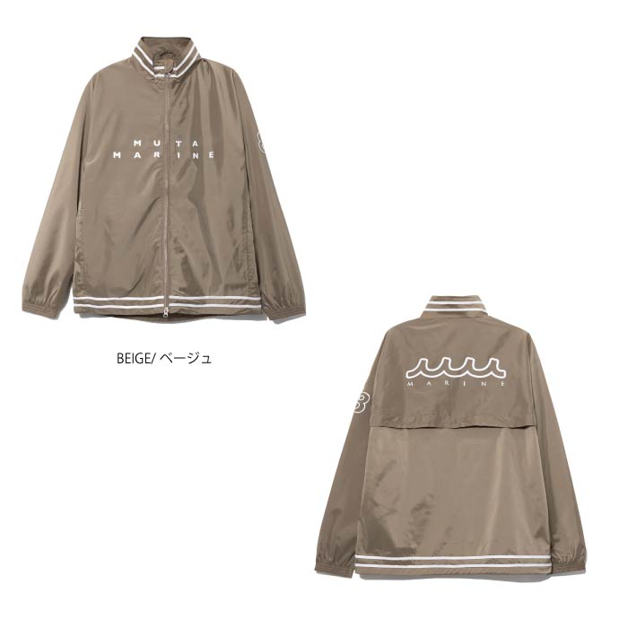 muta MARINE GOLF ムータマリンゴルフ ゴルフウェア メンズ SOLOTEX®? ストレッチ ジップブルゾン ストレッチ性 形態回復性 mmmk-443659