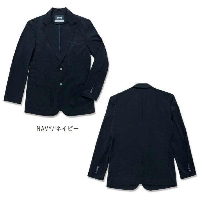 muta MARINE GOLF ムータマリンゴルフ ゴルフウェア メンズ ドライ＆フリーモーション ジャケット 4WAYストレッチ 撥水 速乾 セットアップ対応 mmmk-443698