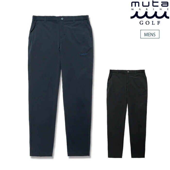muta MARINE GOLF ムータマリンゴルフ ゴルフウェア メンズ ドライ＆フリーモーション スラックスパンツ 4WAYストレッチ 撥水 速乾 セットアップ対応 mmmk-444365