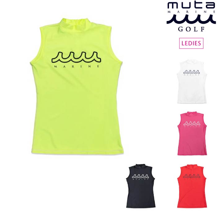 muta MARINE GOLF ムータマリンゴルフ レディース クールタッチ スリーブレスシャツ [全5色] MMMK-446205